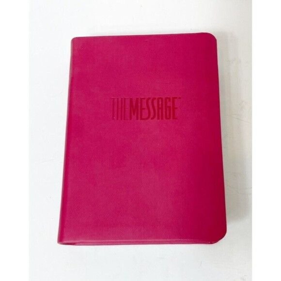 2003 Eugene Patterson The Message Remix Compact Bible Tulip Pink Soft - Picture 5 of 7